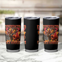 Funny Experienced Cock Handler Tumbler Cup Inappropriate Adult Humor Chicken - Wonder Print Shop