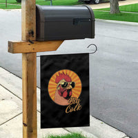 Funny Big Cock Chicken Garden Flag Raunchy Inappropriate Adult Humor - Wonder Print Shop