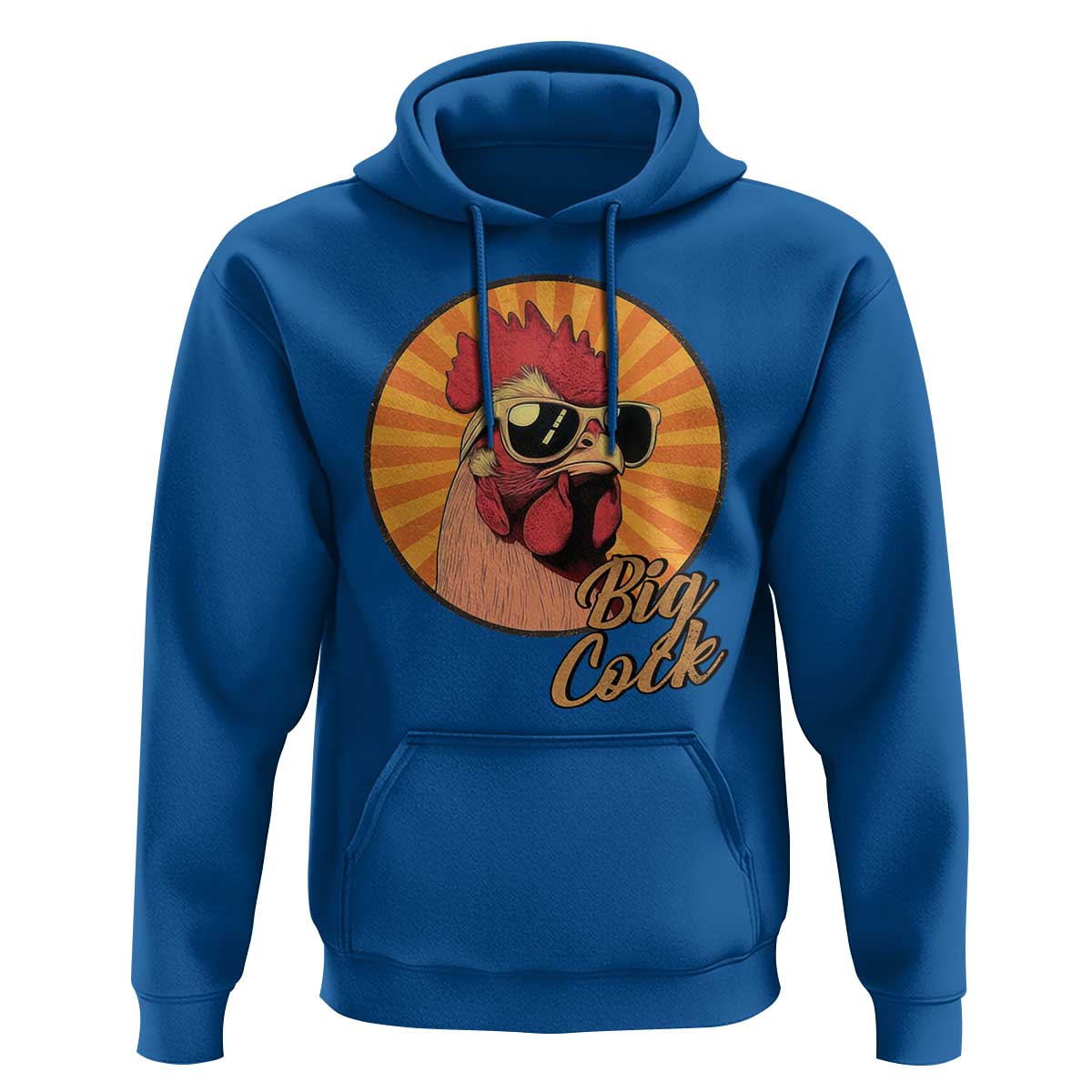 Funny Big Cock Chicken Hoodie Raunchy Inappropriate Adult Humor - Wonder Print Shop