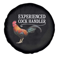 Funny Experienced Cock Handler Spare Tire Cover Raunchy Inappropriate Adult Humor Chicken - Wonder Print Shop