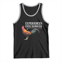 Funny Experienced Cock Handler Tank Top Raunchy Inappropriate Adult Humor Chicken - Wonder Print Shop