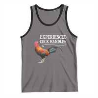Funny Experienced Cock Handler Tank Top Raunchy Inappropriate Adult Humor Chicken - Wonder Print Shop
