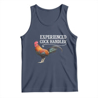 Funny Experienced Cock Handler Tank Top Raunchy Inappropriate Adult Humor Chicken - Wonder Print Shop