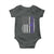 Haudenosaunee Iroquois USA Flag Native American Baby Onesie - Wonder Print Shop