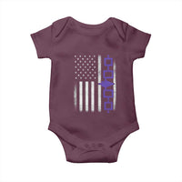 Haudenosaunee Iroquois USA Flag Native American Baby Onesie - Wonder Print Shop