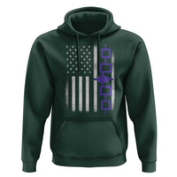 Haudenosaunee Iroquois USA Flag Native American Hoodie - Wonder Print Shop