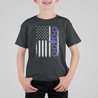 Haudenosaunee Iroquois USA Flag Native American T Shirt For Kid - Wonder Print Shop