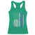 Haudenosaunee Iroquois USA Flag Native American Racerback Tank Top - Wonder Print Shop