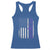 Haudenosaunee Iroquois USA Flag Native American Racerback Tank Top - Wonder Print Shop
