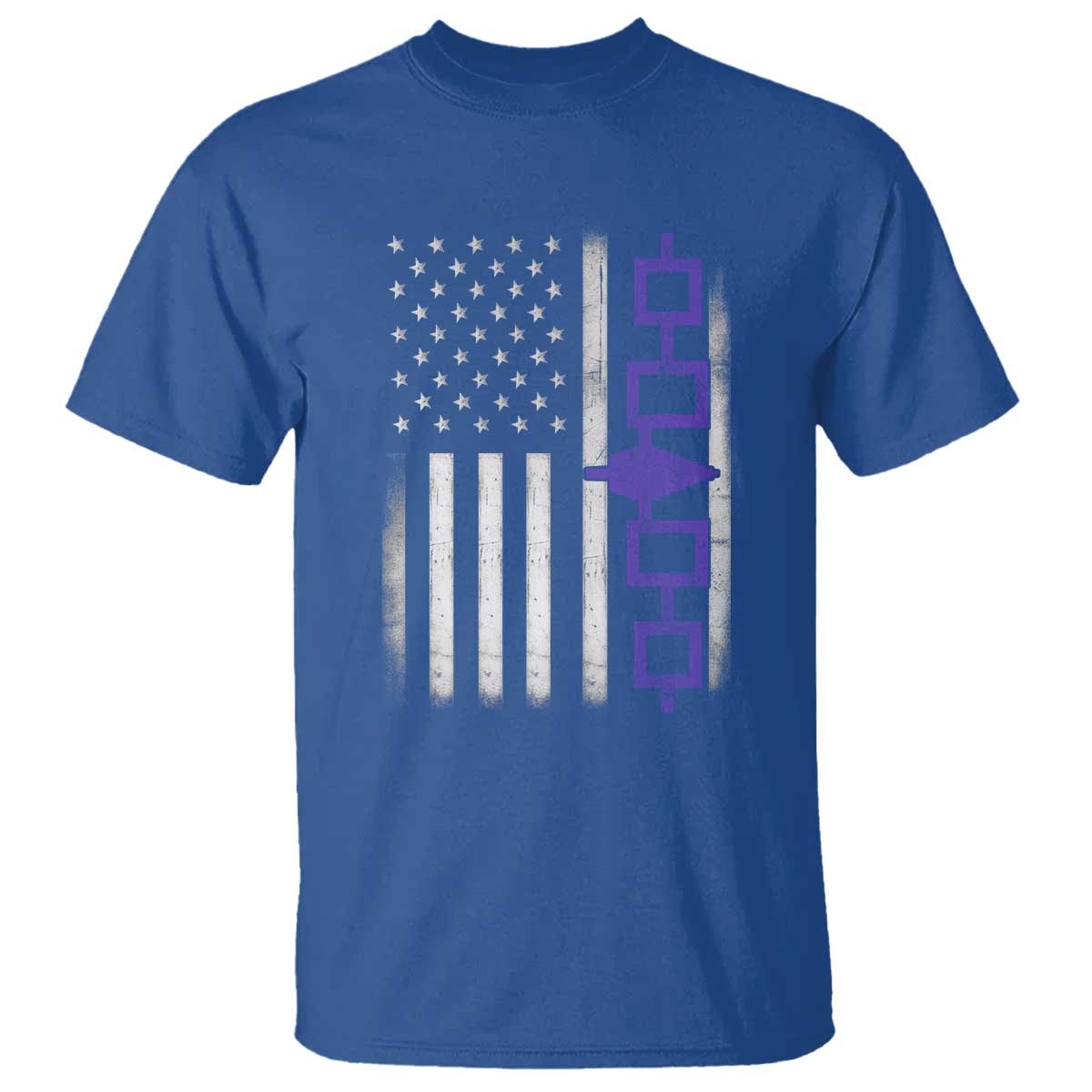 Haudenosaunee Iroquois USA Flag Native American T Shirt - Wonder Print Shop