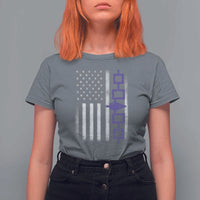 Haudenosaunee Iroquois USA Flag Native American T Shirt For Women - Wonder Print Shop