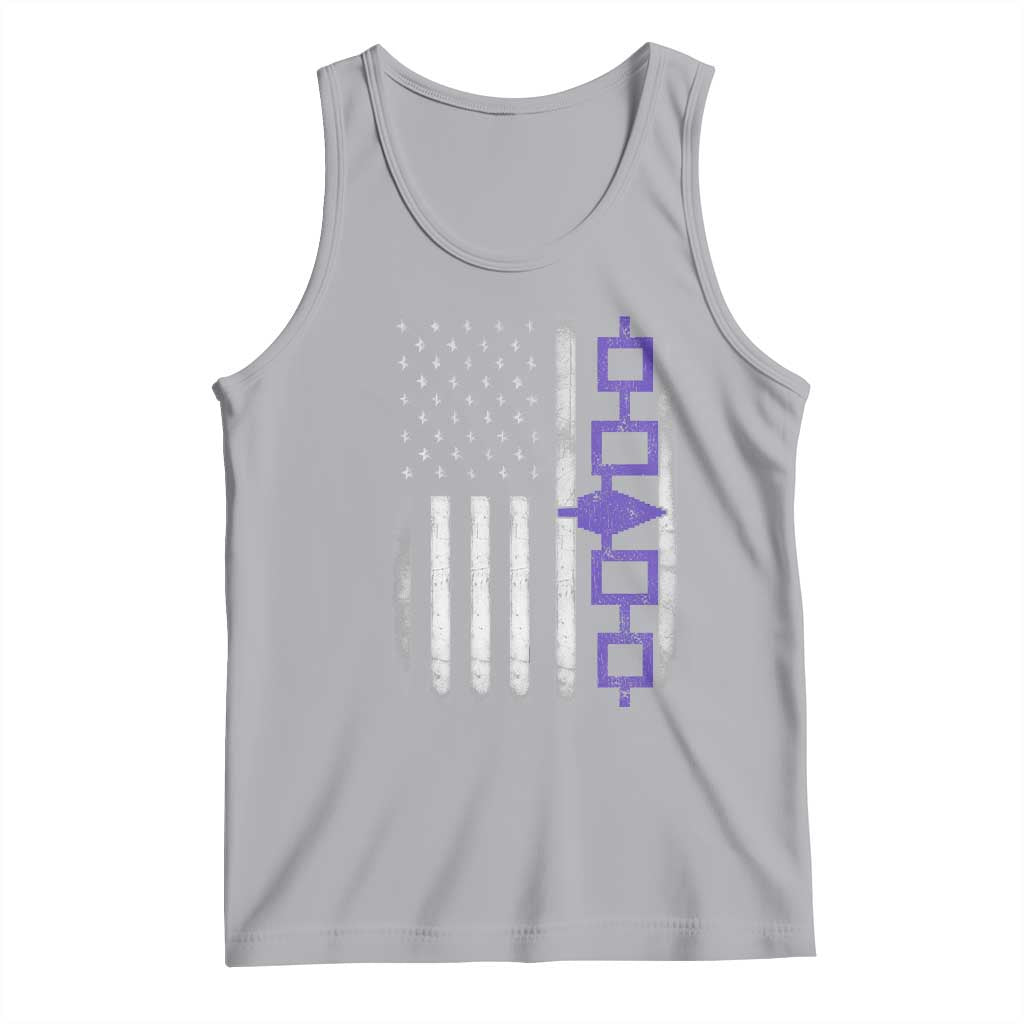 Haudenosaunee Iroquois USA Flag Native American Tank Top - Wonder Print Shop
