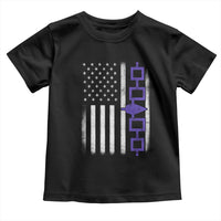 Haudenosaunee Iroquois USA Flag Native American Toddler T Shirt - Wonder Print Shop