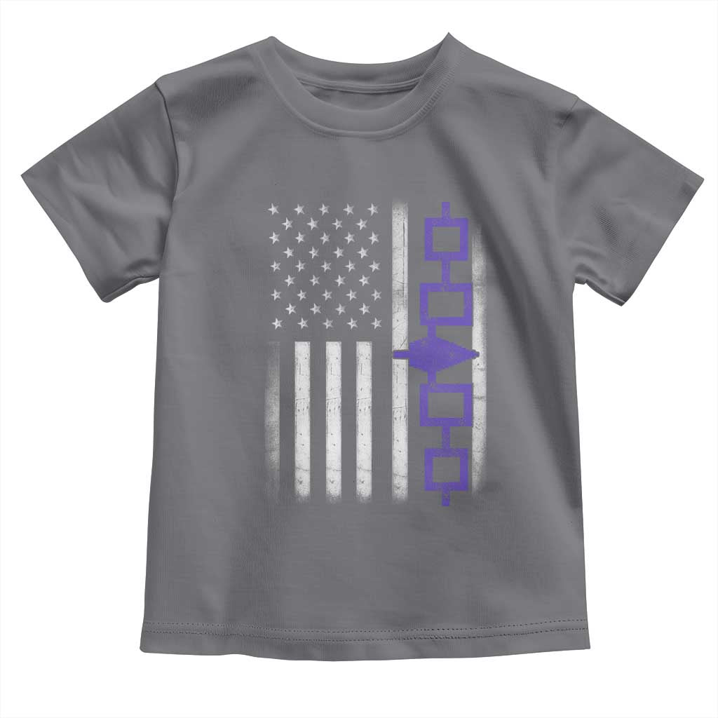 Haudenosaunee Iroquois USA Flag Native American Toddler T Shirt - Wonder Print Shop