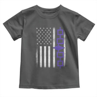 Haudenosaunee Iroquois USA Flag Native American Toddler T Shirt - Wonder Print Shop