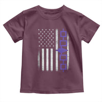 Haudenosaunee Iroquois USA Flag Native American Toddler T Shirt - Wonder Print Shop