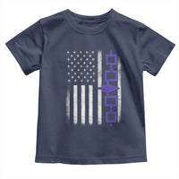 Haudenosaunee Iroquois USA Flag Native American Toddler T Shirt - Wonder Print Shop