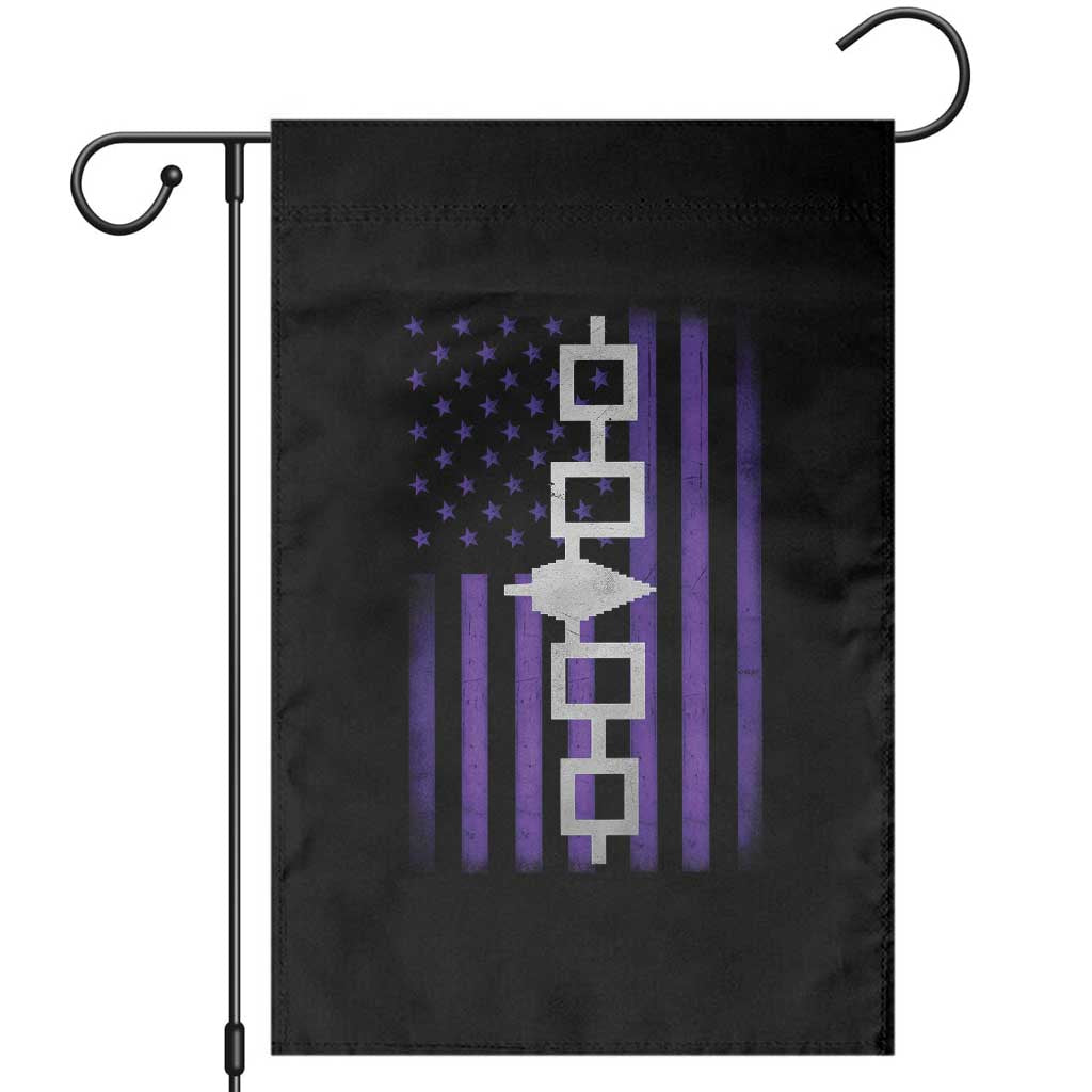Haudenosaunee Iroquois Pride USA Flag Native American Garden Flag - Wonder Print Shop