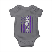 Haudenosaunee Iroquois Pride USA Flag Native American Baby Onesie - Wonder Print Shop