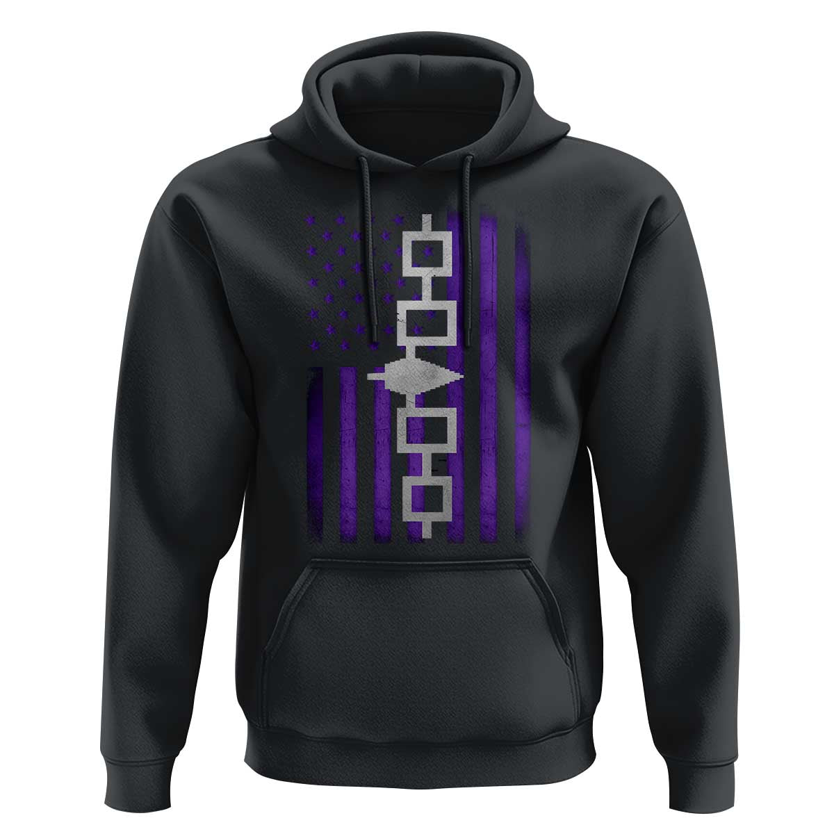 Haudenosaunee Iroquois Pride USA Flag Native American Hoodie - Wonder Print Shop