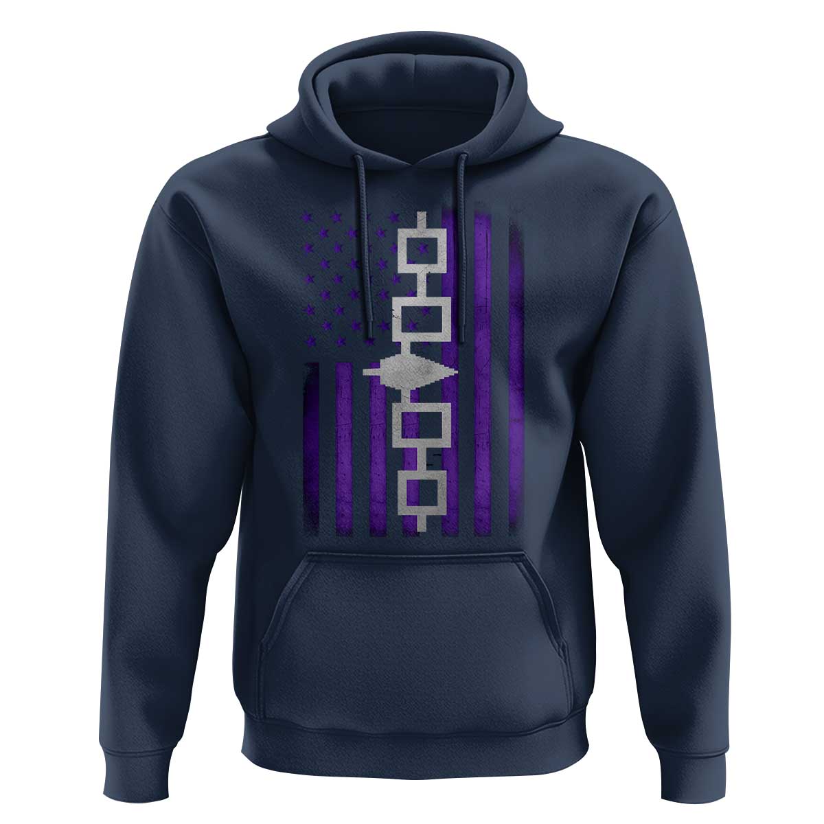 Haudenosaunee Iroquois Pride USA Flag Native American Hoodie - Wonder Print Shop