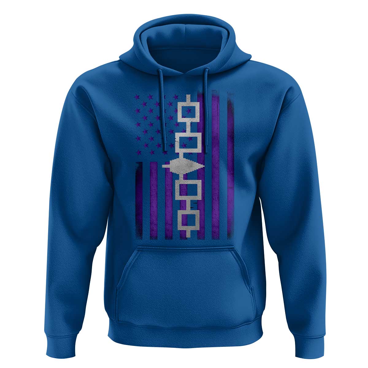 Haudenosaunee Iroquois Pride USA Flag Native American Hoodie - Wonder Print Shop