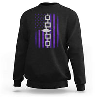 Haudenosaunee Iroquois Pride USA Flag Native American Sweatshirt - Wonder Print Shop