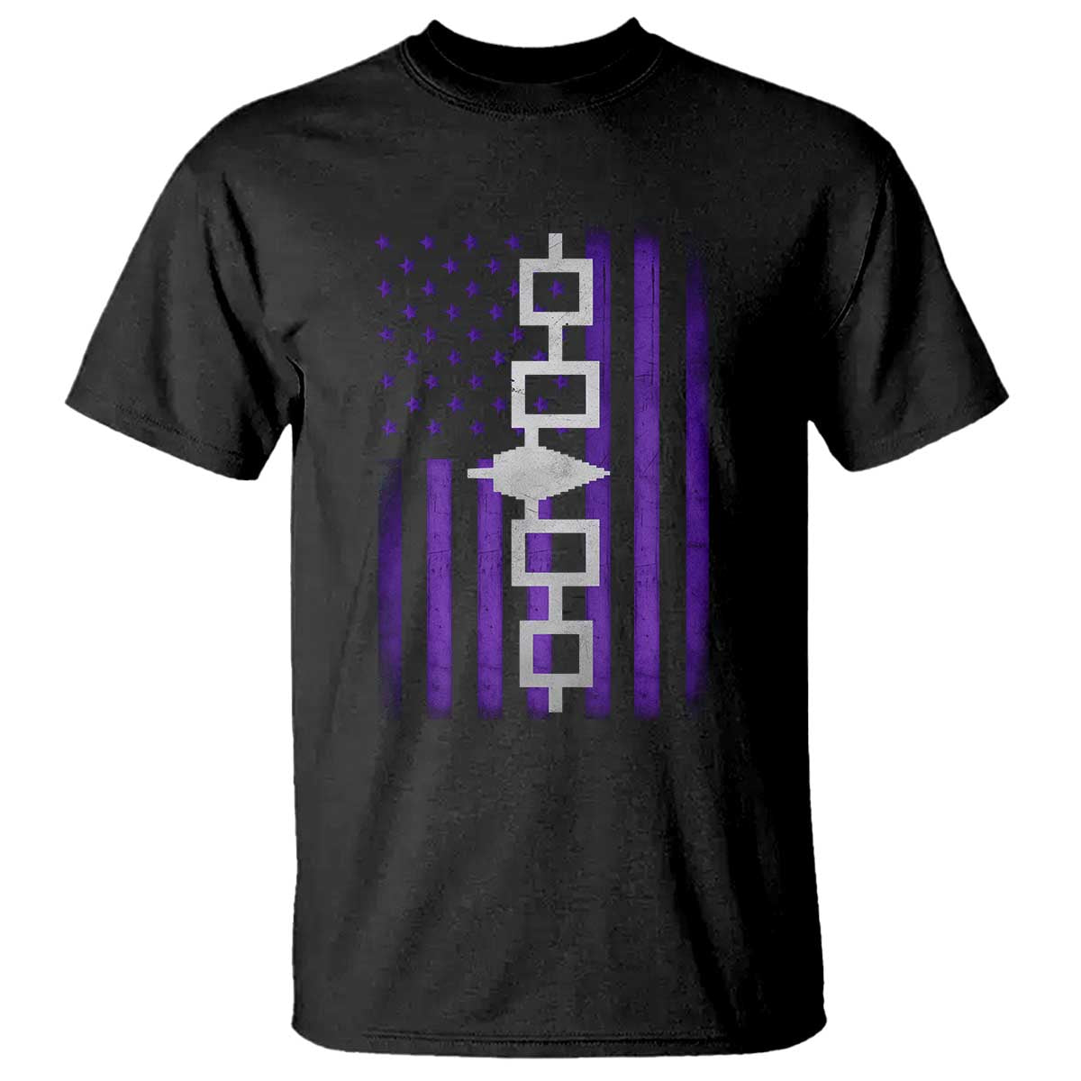 Haudenosaunee Iroquois Pride USA Flag Native American T Shirt - Wonder Print Shop