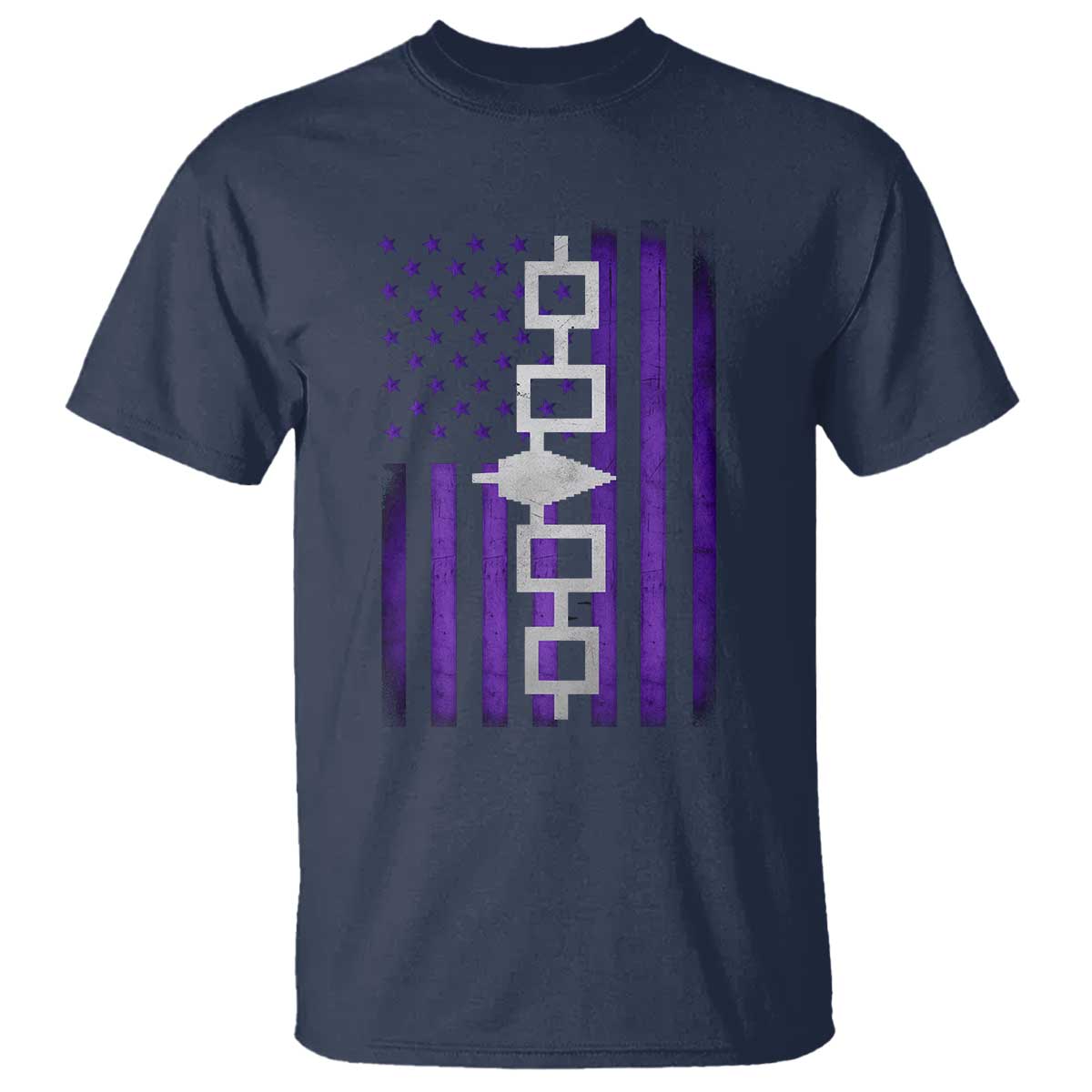 Haudenosaunee Iroquois Pride USA Flag Native American T Shirt - Wonder Print Shop