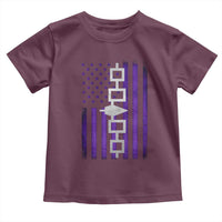 Haudenosaunee Iroquois Pride USA Flag Native American Toddler T Shirt - Wonder Print Shop
