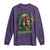 Funny Chiefin Weed Indian Native American Marijuana Long Sleeve Shirt - Wonder Print Shop