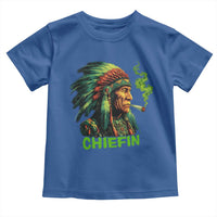 Funny Chiefin Weed Indian Native American Marijuana Toddler T Shirt - Wonder Print Shop