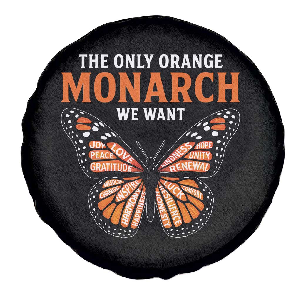 The Only Orange Monarch We Want Spare Tire Cover Monarch Butterfly - Wonder Print Shop