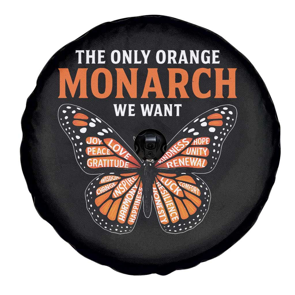 The Only Orange Monarch We Want Spare Tire Cover Monarch Butterfly - Wonder Print Shop