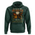We Only Need One Monarch And Its A Butterfly Hoodie Retro Peace Sign Flowers - Wonder Print Shop