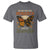 We Only Need One Monarch And Its A Butterfly T Shirt Retro Peace Sign Flowers - Wonder Print Shop