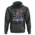 American Grown With Iroquois Roots Hoodie Tree USA Flag - Wonder Print Shop