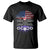 American Grown With Iroquois Roots T Shirt Tree USA Flag - Wonder Print Shop