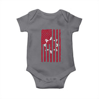 Oglala Lakota Sioux USA Flag Native American Baby Onesie - Wonder Print Shop