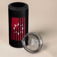 Oglala Lakota Sioux USA Flag Native American 4 in 1 Can Cooler Tumbler - Wonder Print Shop