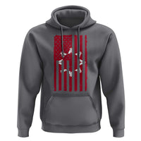 Oglala Lakota Sioux USA Flag Native American Hoodie - Wonder Print Shop