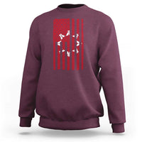 Oglala Lakota Sioux USA Flag Native American Sweatshirt - Wonder Print Shop