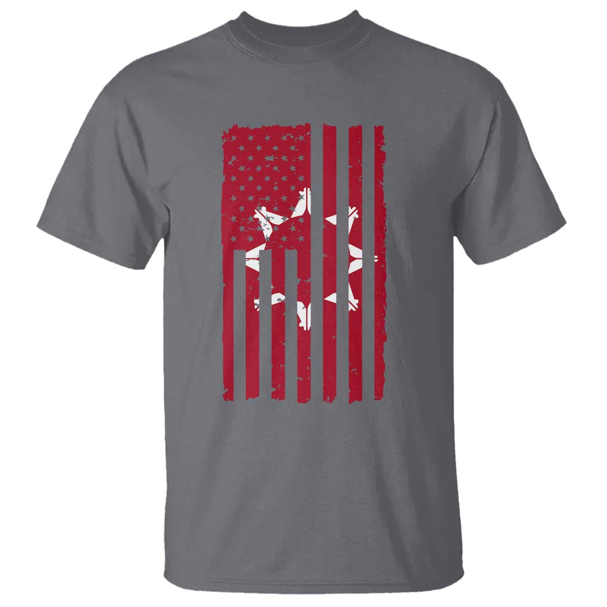 Oglala Lakota Sioux USA Flag Native American T Shirt - Wonder Print Shop