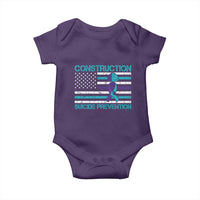 Construction Suicide Prevention Awareness Baby Onesie Mental Health American Flag