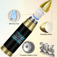 Construction Suicide Prevention Awareness Bullet Tumbler Mental Health American Flag