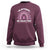 Breast Cancer Awareness Sweatshirt In October We Wear Pink Rainbow Heart Ribbon - Wonder Print Shop