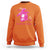 Breast Cancer Awareness Sweatshirt In October We Wear Pink Halloween Witch - Wonder Print Shop