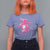 Breast Cancer Awareness T Shirt For Women In October We Wear Pink Halloween Witch - Wonder Print Shop
