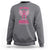 Breast Cancer Awareness Sweatshirt My Hero Is Now My Angel Pink Ribbon Wings Heart - Wonder Print Shop