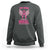 Breast Cancer Awareness Sweatshirt My Hero Is Now My Angel Pink Ribbon Wings Heart - Wonder Print Shop